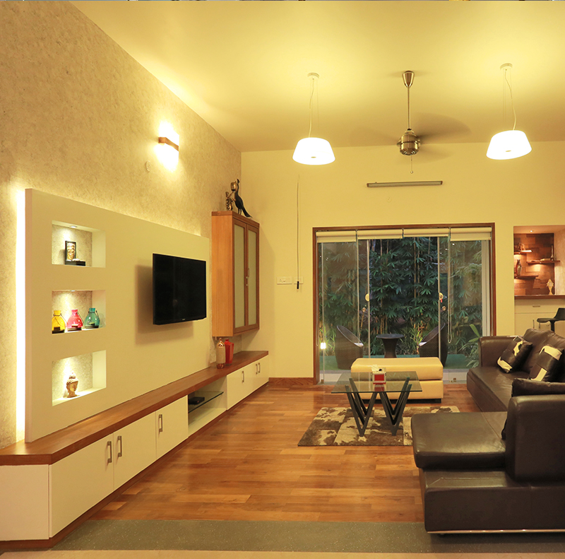 Residential house interior